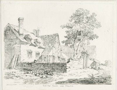 Colwich-大厅公寓：钢笔画 作者 托马斯·佩普洛伍德