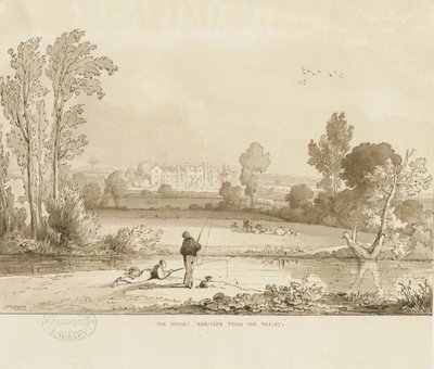 科尔维奇-圣母山：棕褐色水墨画，1837年 作者 托马斯·佩普洛伍德