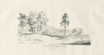 海伍德公园-老庄园住宅：钢笔画 作者 托马斯·佩普洛伍德