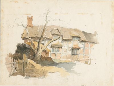 Wolseley-村舍：水彩画，nd [1817-1845] 作者 托马斯·佩普洛伍德
