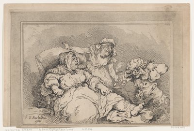 A Bawd on her Last Legs, 1792., 1792. 作者 托马斯·罗兰森