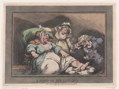 A Bawd on her Last Legs, October 1, 1792. , October 1, 1792. 作者 托马斯·罗兰森