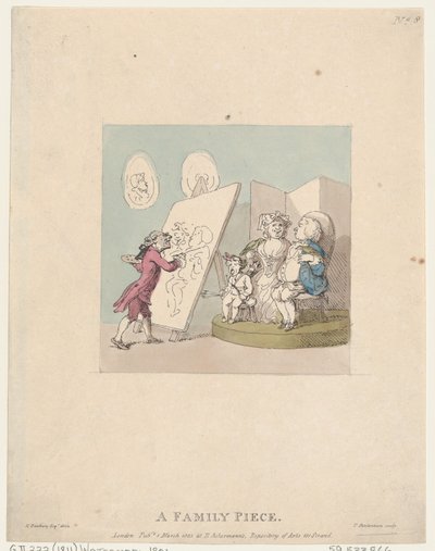 A Family Piece, March 1, 1803., March 1, 1803. 作者 托马斯·罗兰森