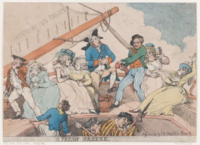 A Fresh Breeze, August 4, 1789., August 4, 1789. 作者 托马斯·罗兰森