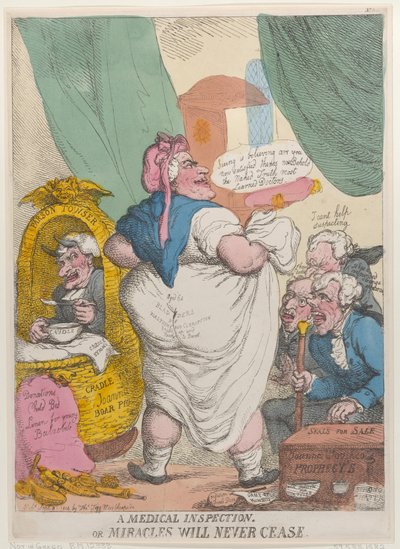 A Medical Inspection or Miracles Will Never Cease, September 15, 1814., September 15, 1814. 作者 托马斯·罗兰森