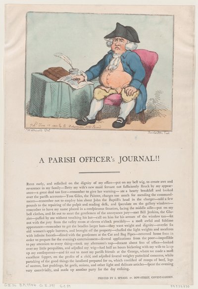 一个教区官员的日记！，1802年6月15日，1802年6月15日。 作者 托马斯·罗兰森
