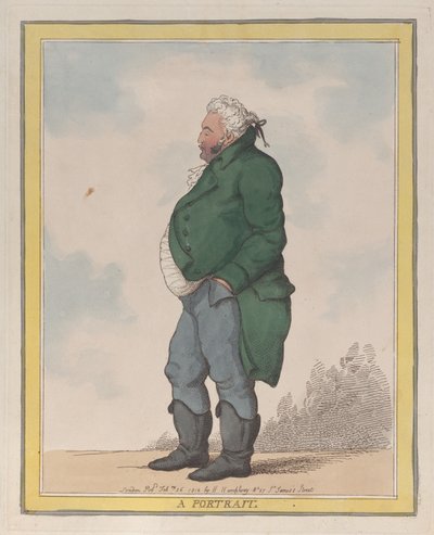 A Portrait George, 3rd Earl of Pomfret, February 26, 1812., February 26, 1812. 作者 托马斯·罗兰森