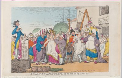 A Sale of English-Beauties in the East Indies, [May 10, 1811], reprint., [May 10, 1811], reprint. 作者 托马斯·罗兰森