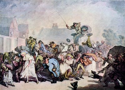 1791年，海德公园的海啸，1929年 作者 托马斯·罗兰森