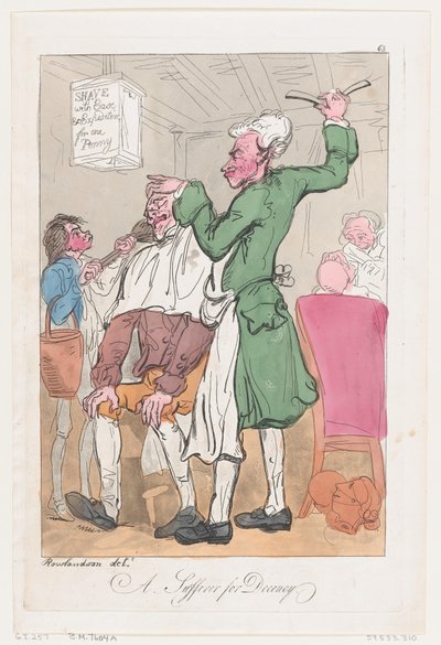 A Sufferer for Decency , June 20, 1789., June 20, 1789. 作者 托马斯·罗兰森