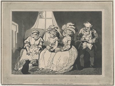 A Visit to the Aunt, December 20, 1794., December 20, 1794. 作者 托马斯·罗兰森