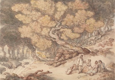 樵夫的野餐 作者 托马斯·罗兰森