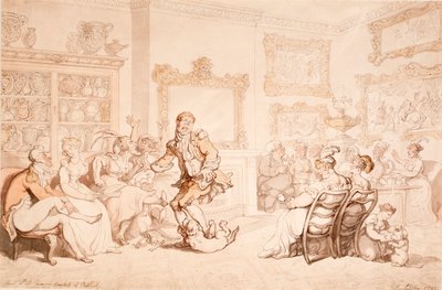 波特兰公爵夫人的招待会，1703年 作者 托马斯·罗兰森