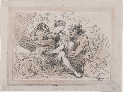Bacchants, 1786., 1786. 作者 托马斯·罗兰森