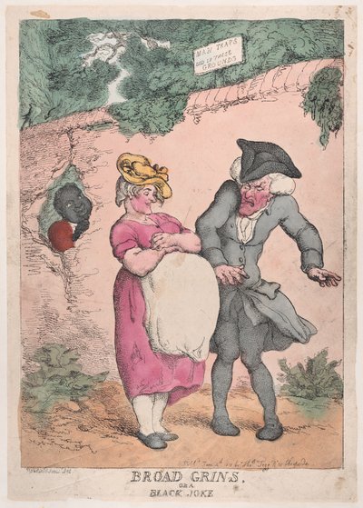 Broad Grins, or a Black Joke, June 4, 1812., June 4, 1812. 作者 托马斯·罗兰森