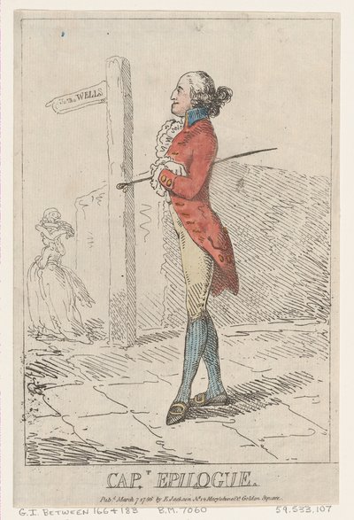 队长后记，1786年3月7日。，1786年3月7日。 作者 托马斯·罗兰森