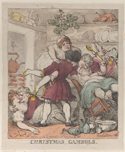 Christmas Gambols, November 30, 1812., November 30, 1812. 作者 托马斯·罗兰森