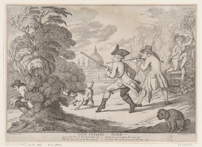 城市犯规者-马克，1799，1799。 作者 托马斯·罗兰森