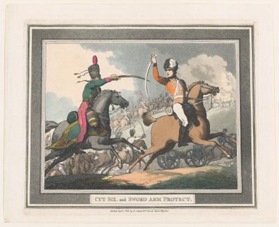 Cut Six, and Sword Arm Protect, September 1, 1798., September 1, 1798. 作者 托马斯·罗兰森