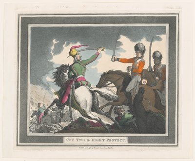 Cut Two & Right Protect, September 1, 1798., September 1, 1798. 作者 托马斯·罗兰森