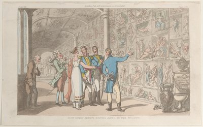 Don Luigi Meets Donna Anna in the Museum, from Naples and the Campagna Felice: in..., June 1, 1815. 作者 托马斯·罗兰森