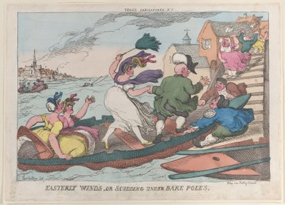 Easterly Winds, or Scudding Under Bare Poles, May 10, 1810., May 10, 1810. 作者 托马斯·罗兰森