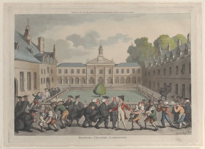 Emanuel College, Cambridge, October 31, 1811., October 31, 1811. 作者 托马斯·罗兰森
