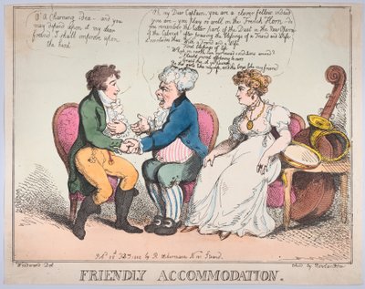 Friendly Accommodation, February 25, 1802., February 25, 1802. 作者 托马斯·罗兰森