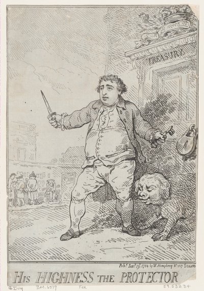 护国公殿下，1784年1月19日，1784年1月19日。 作者 托马斯·罗兰森