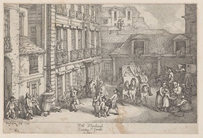 1789年，巴黎圣日耳曼区的汉博尔酒店（Hôtel d