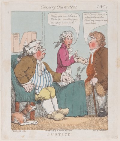 Justice, August 30, 1799., August 30, 1799. 作者 托马斯·罗兰森