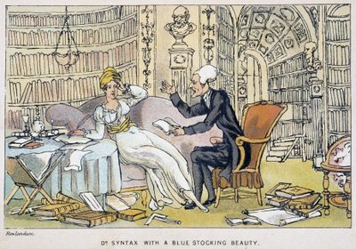 Le docteur et une intellectuelle - 在“句法博士的三趟旅程：寻找风景如画的安慰和妻子”中，威廉康姆，生病。 罗兰森 作者 托马斯·罗兰森
