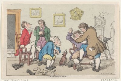 Legerdemain, 1799, 1799. 作者 托马斯·罗兰森