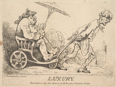 Luxury [1781]重新发布1786-95。 作者 托马斯·罗兰森