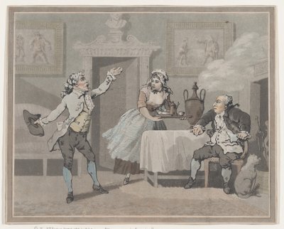 Manager & Spouter, July 1, 1802., July 1, 1802. 作者 Thomas Rowlandson