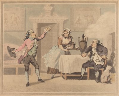 经理和喷嘴 作者 Thomas Rowlandson