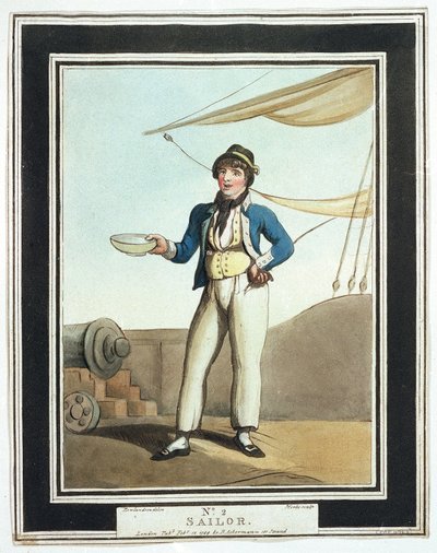 在霍雷肖-纳尔逊（Horatio Nelson，1758-1805 年）时期，水手们根据自己的能力被分配到不同的工作岗位，有些人在桅杆上工作，在机翼上装载货物，有些人在上甲板上负责起锚，还有一些人是炮手小组的成员。 作者 托马斯·罗兰森
