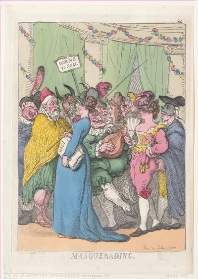 Masquerading, [August 30, 1811], reprinted., [August 30, 1811], reprinted. 作者 托马斯·罗兰森