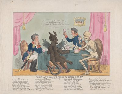 Nap and His Friends in their Glory, October 1, 1813., October 1, 1813. 作者 托马斯·罗兰森