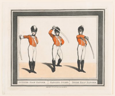 Outside Half Hanger, Hanging Guard, Inside Half Hanger, September 1, 1798., September 1, 1798. 作者 托马斯·罗兰森