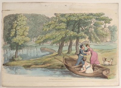 图版35，摘自《微型世界》，1816年，1816年。 作者 托马斯·罗兰森
