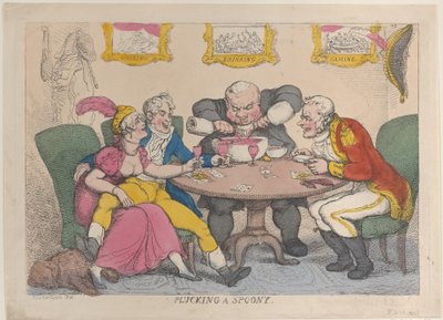 Plucking a Spoony, February 28, 1812. , February 28, 1812. 作者 托马斯·罗兰森