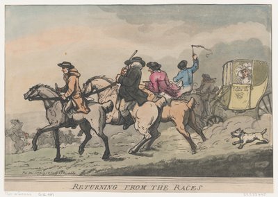 Returning from the Races, December 1, 1791., December 1, 1791. 作者 托马斯·罗兰森