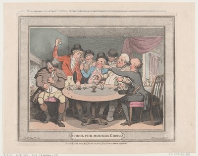 School for Modern Greeks, May 10, 1802., May 10, 1802. 作者 托马斯·罗兰森