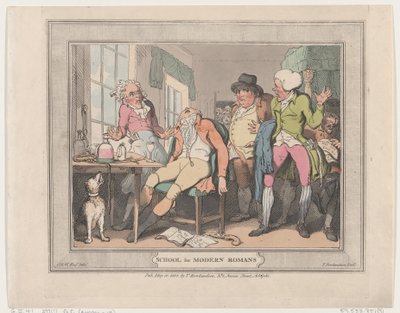 School for Modern Romans, May 10, 1802. 作者 托马斯·罗兰森