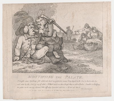 Scottifying the Palate 博斯韦尔的美丽画卷，第一部分，5月30日，......，1786年5月30日。 作者 托马斯·罗兰森