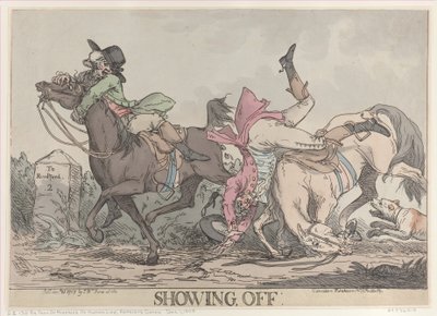 Showing Off, March 25, 1787., March 25, 1787. 作者 托马斯·罗兰森