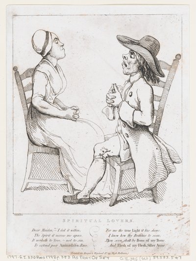 Spiritual Lovers, January 2, 1797., January 2, 1797. 作者 托马斯·罗兰森