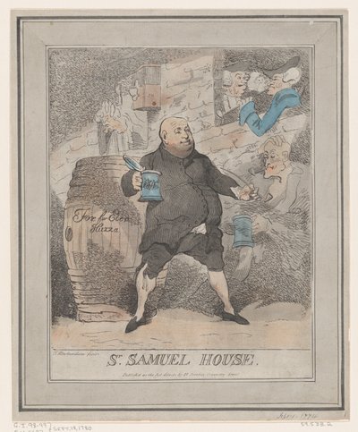 Sr. Samuel House, [1780] reissued 1786-91., [1780] reissued 1786-91. 作者 托马斯·罗兰森