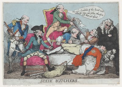 State Butchers, January 28, 1789., January 28, 1789. 作者 托马斯·罗兰森